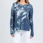 J. Society - Tie Dye Long Sleeve Crew Sweater
