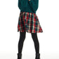 Andy & Evan - Girls Chenille Plaid Flannel Twofer Dress