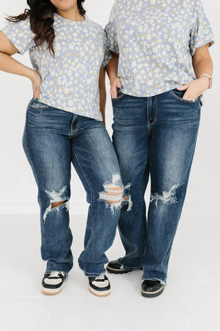 Judy Blue - Revere Beach Destroyed Hem Jean