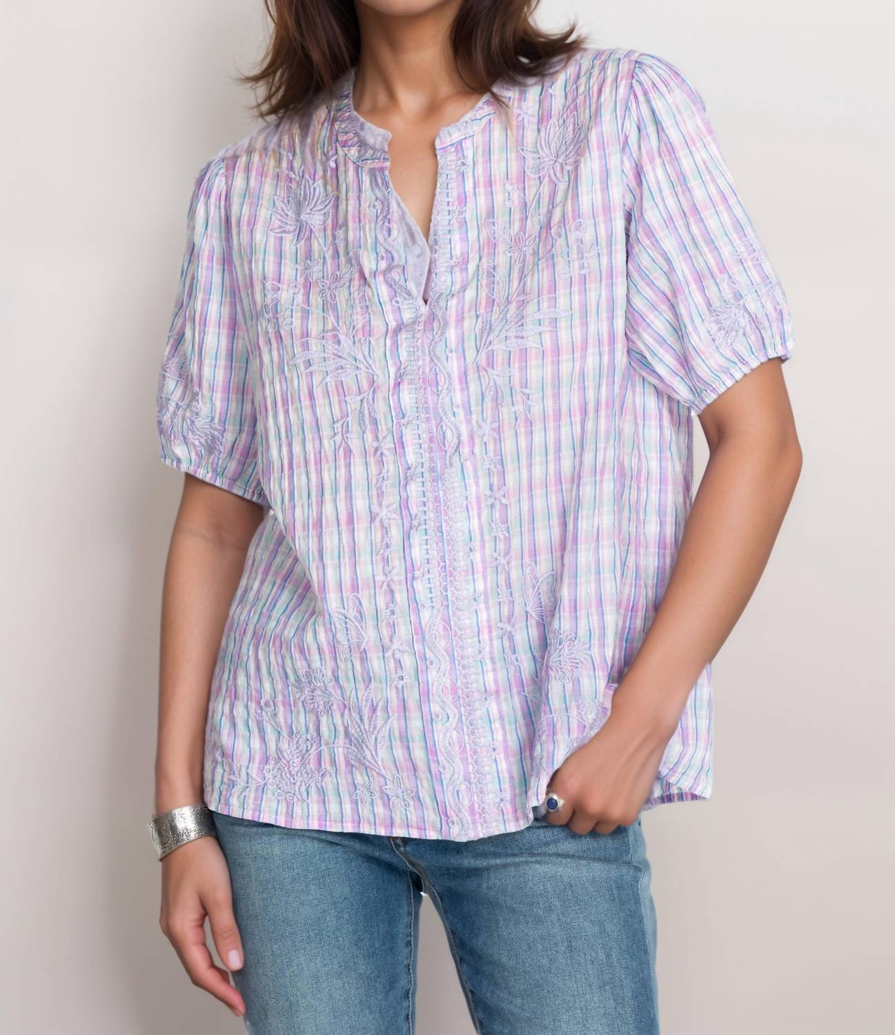 Johnny Was - Malo Puff Sleeve Blouse
