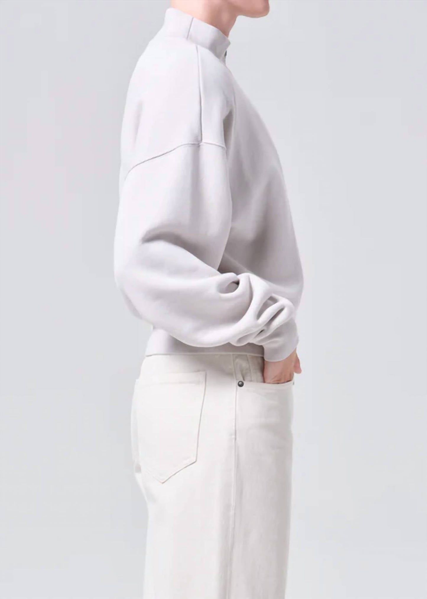 Agolde - Jensen Zip Up Sweatshirt