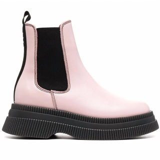 Ganni - CREEPERS CREEPERS BOTA TÊXTIL COM AMARRAÇÃO