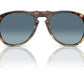 Persol - Óculos de Sol Aviator Original Não Polarizados 0649 1158 - Q8