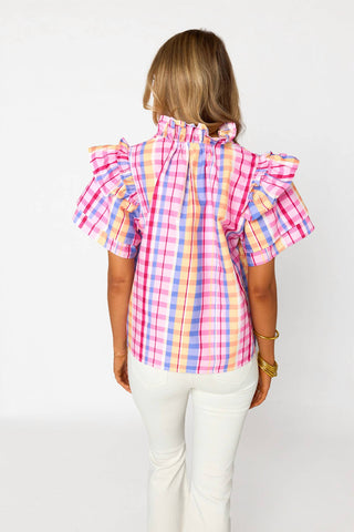 Buddylove - Blusa Shauna com babados no ombro