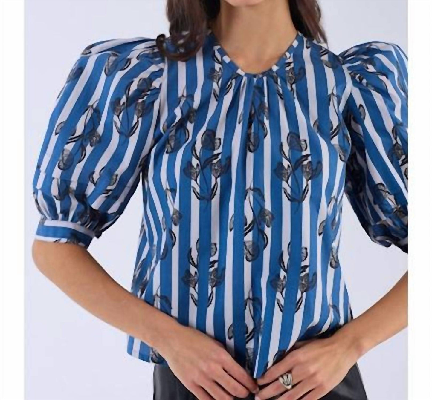 Beyond By Vera - Lilly Puff Sleeve Blouse