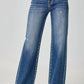 Risen - High Waist Wide Leg Jeans