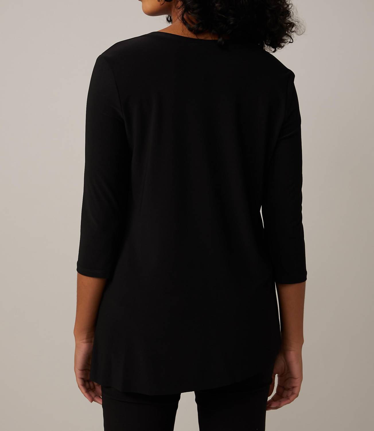 Joseph Ribkoff - Asymmetric Hem Top