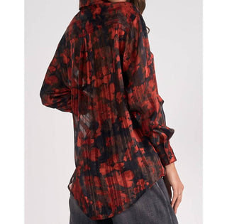 Elan - Blusa de manga comprida com botões