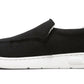 Vionic - Tênis masculino de lona Seaview Slip-On