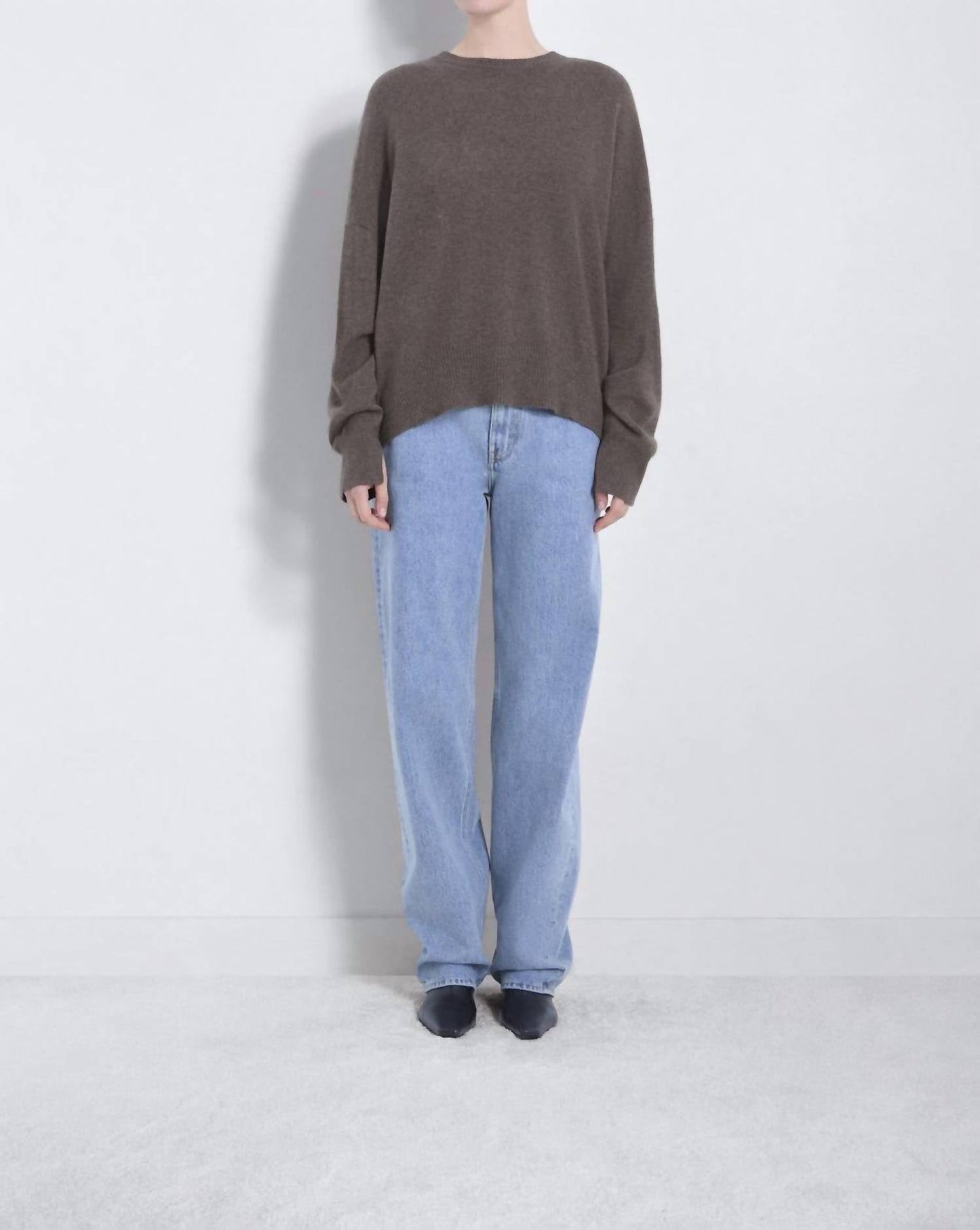 Loulou De Saison - Anaa Cashmere Long Sleeve Sweater