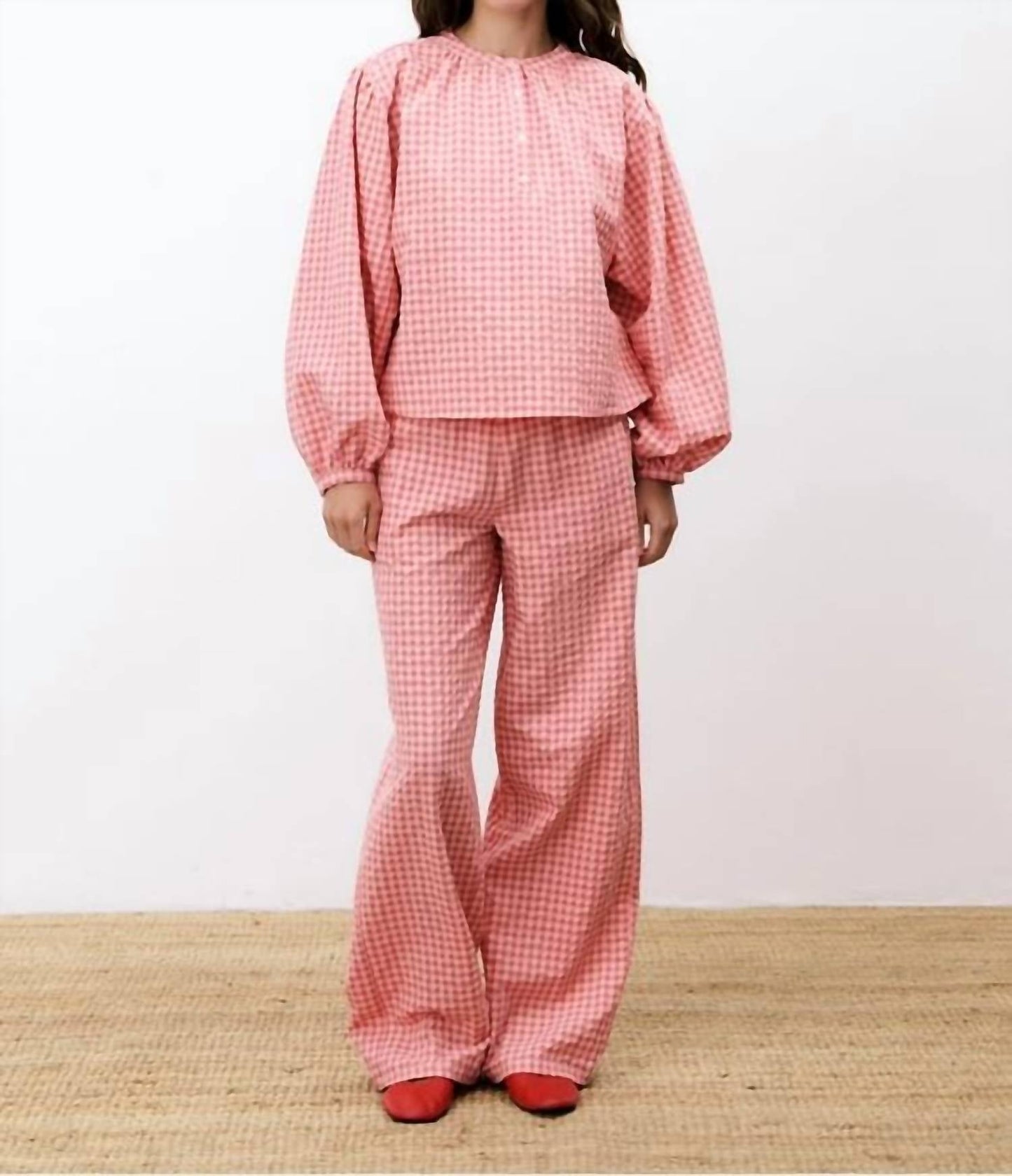 Frnch - Ismery Gingham Trousers