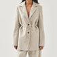 Alohas - Oversized Belted Blazer