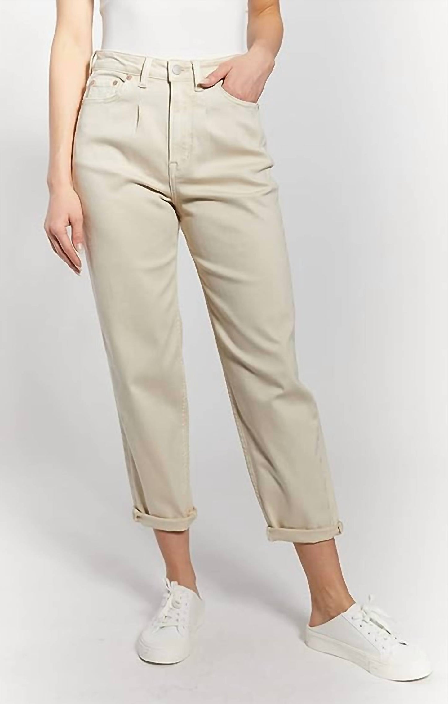 Oat New York - HIGH RISE WIDE LEG DENIM JEANS