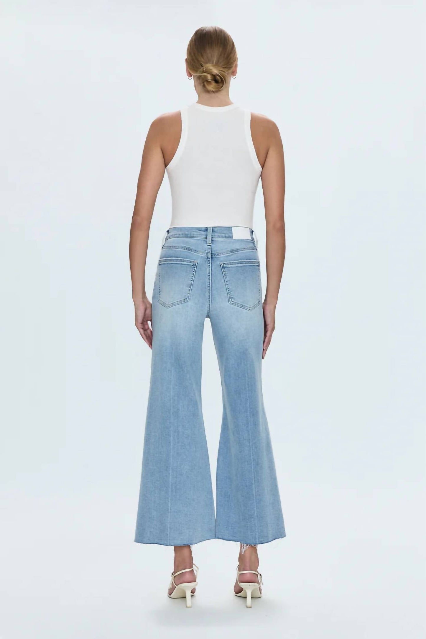 Pistola - Izzy Mid Rise Wide Leg Crop Jeans