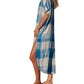 Jen'S Pirate Booty - Ocean Front Buttondown Midi Dress