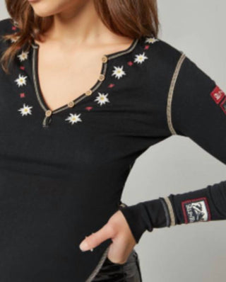 Alp N Rock - Camisa Henley Edelweiss