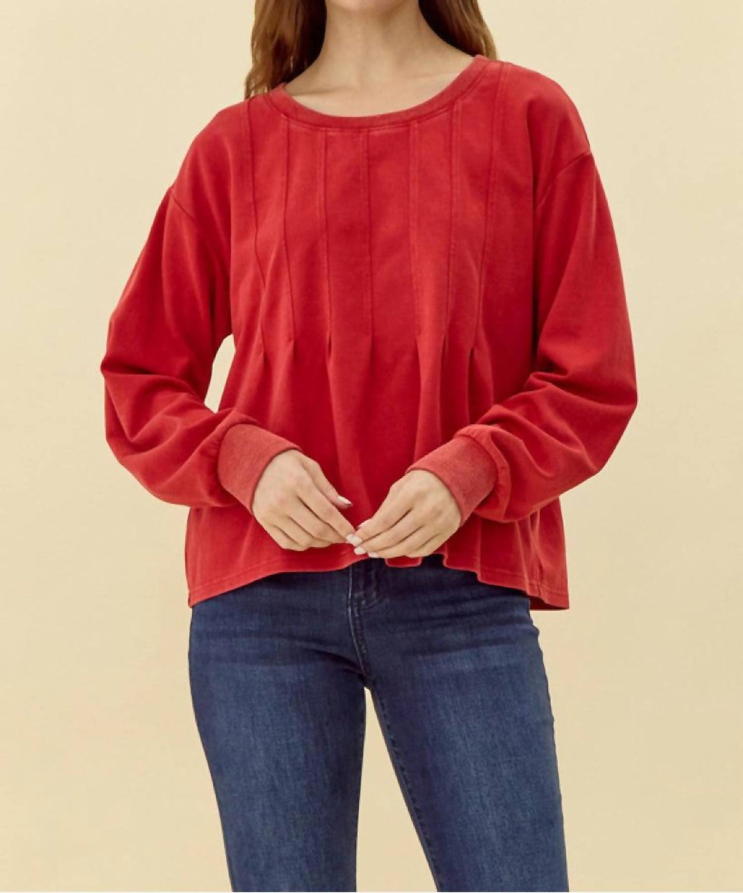 Jodifl - Sammy Pleated Sweatshirt