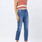 Judy Blue - Howdy High Waist Boyfriend Jean With Seam Stitch