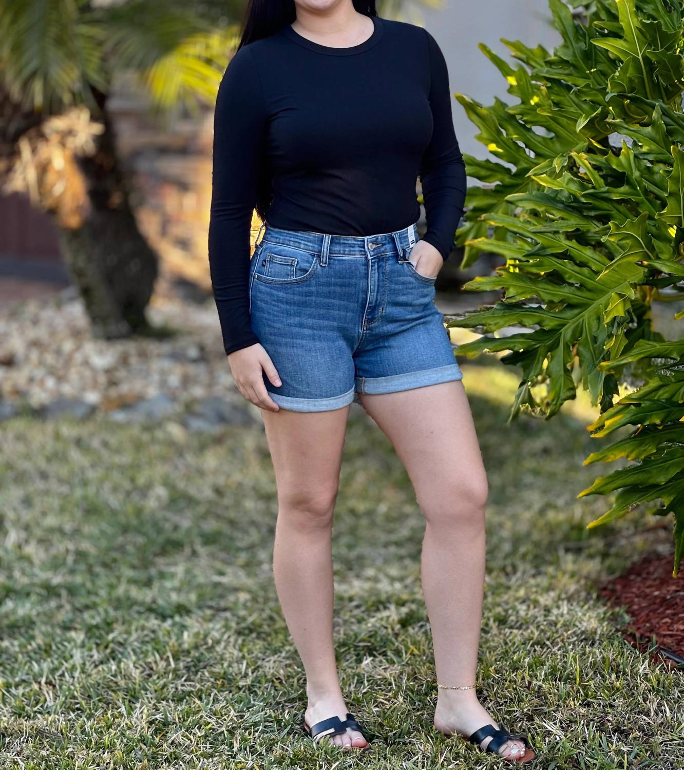 Judy Blue - Boat Day Shorts