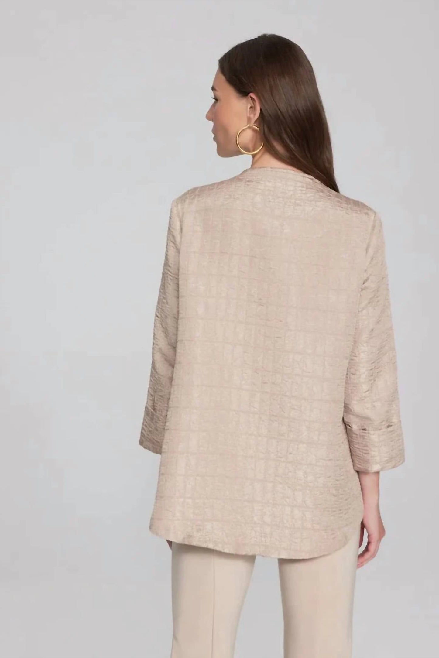 Joseph Ribkoff - Quilted Cropped Blazer