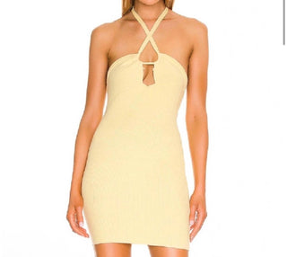 For Love &amp; Lemons - Vestido Mini Halter Mona