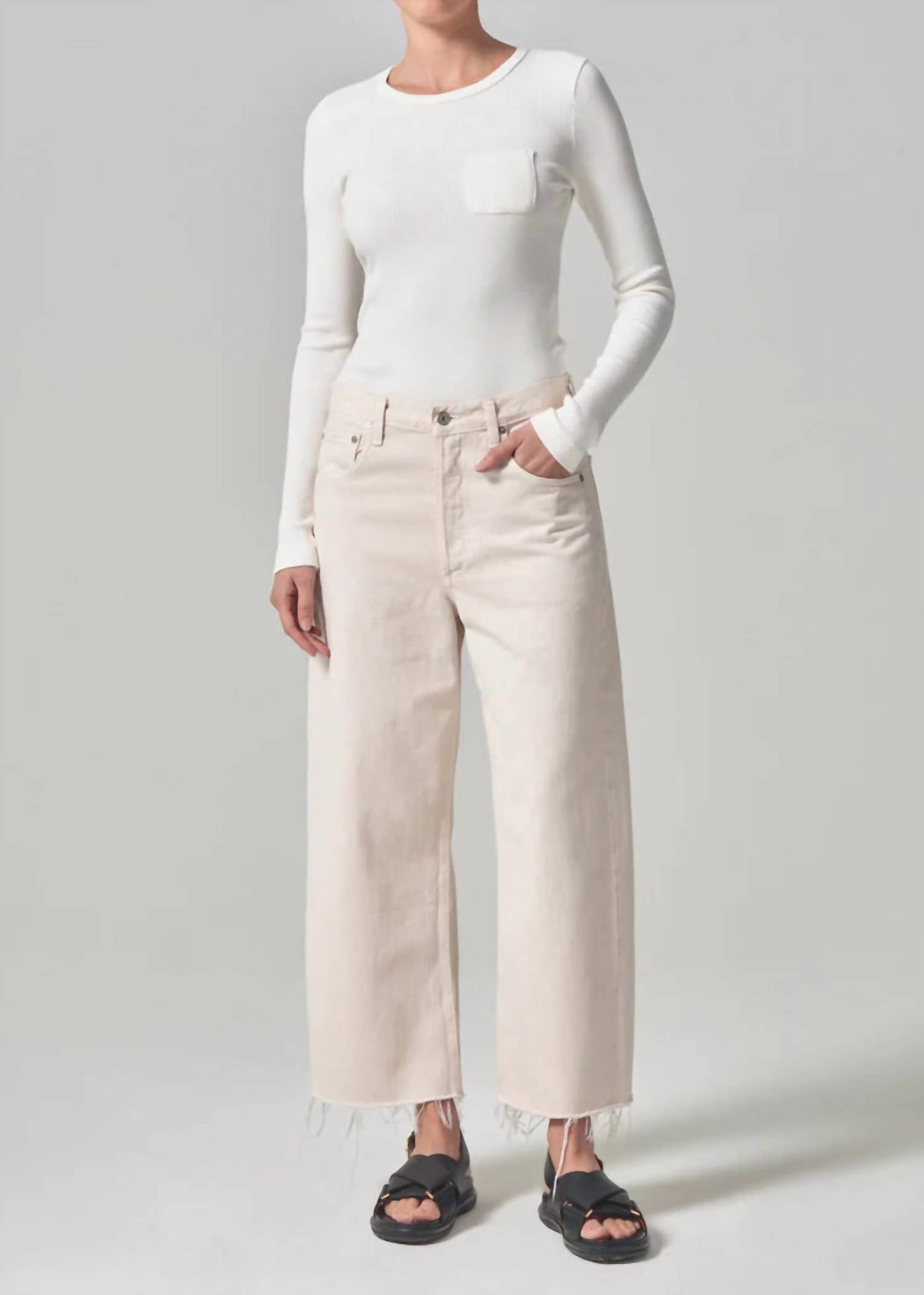 Citizens Of Humanity - Ayla Raw Hem Crop