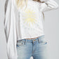 Recycled Karma - Pink Floyd Classic Shine Puff Sleeve Tee