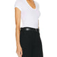 Enza Costa - Supima Cotton Cap Sleeve U T-shirt