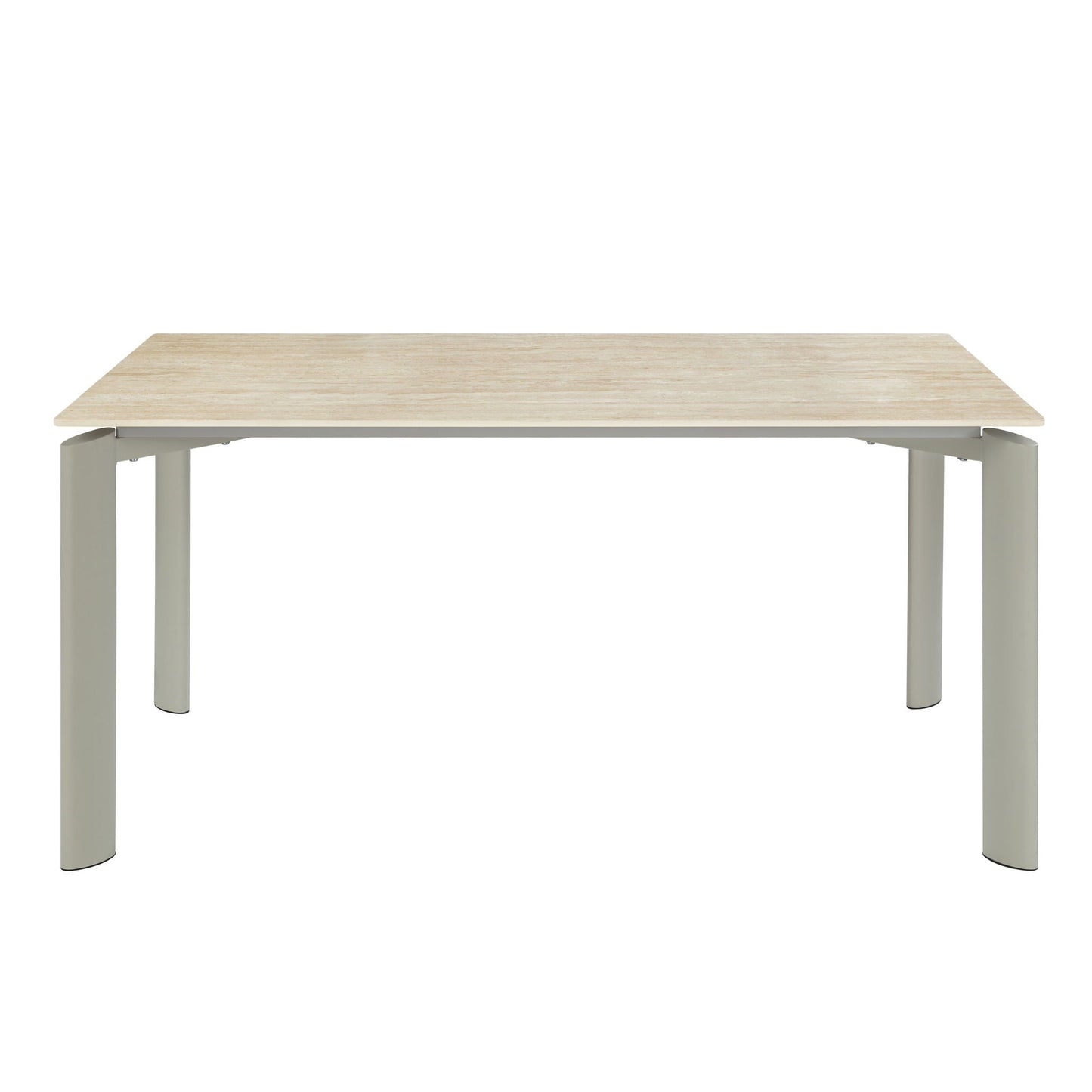 Ingram Ceramic Top Dining Table - Light Gray