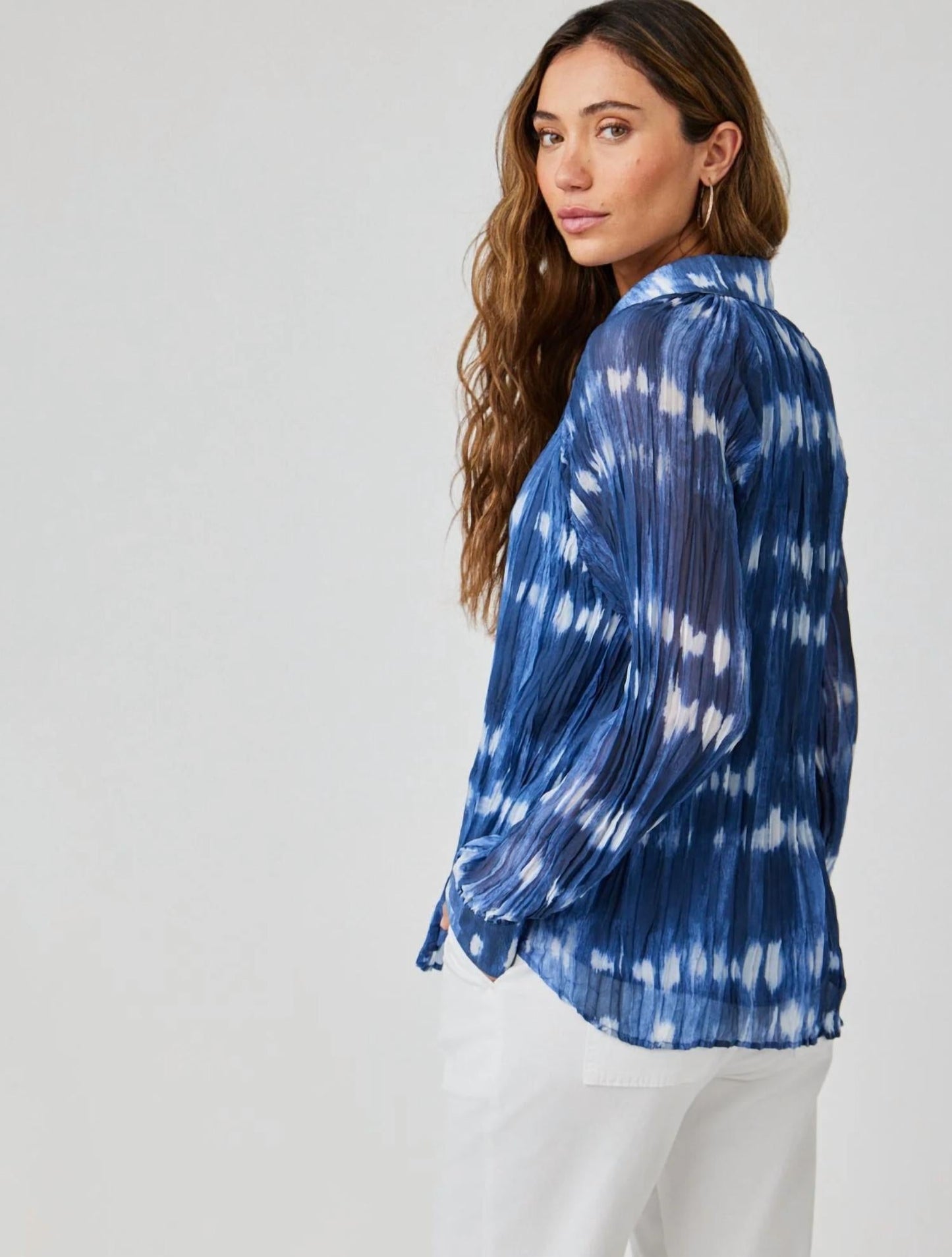 Bella Dahl - Pleated Ragland Long Sleeve
