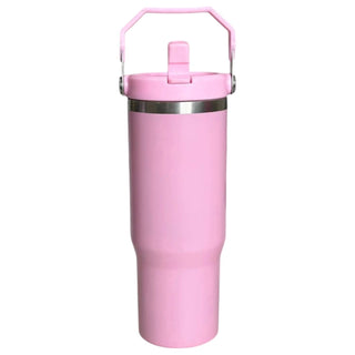 Julia Rose - Copo de aço inoxidável para sublimação de macarons foscos Debbie 30 oz
