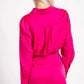Edit By Nine - Silk Mini Wrap Skirt Dress