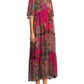 Johnny Was - Mazzy Tiered Dress With Slip