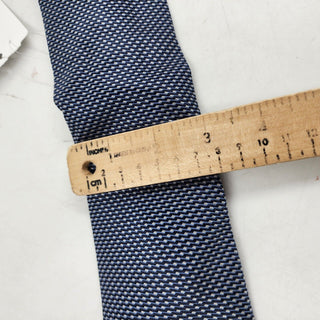 Gravata de seda geométrica Eton, tamanho azul marinho, tamanho único