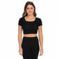 Halftee Lightweight Reversible Lace Insert Layering Top