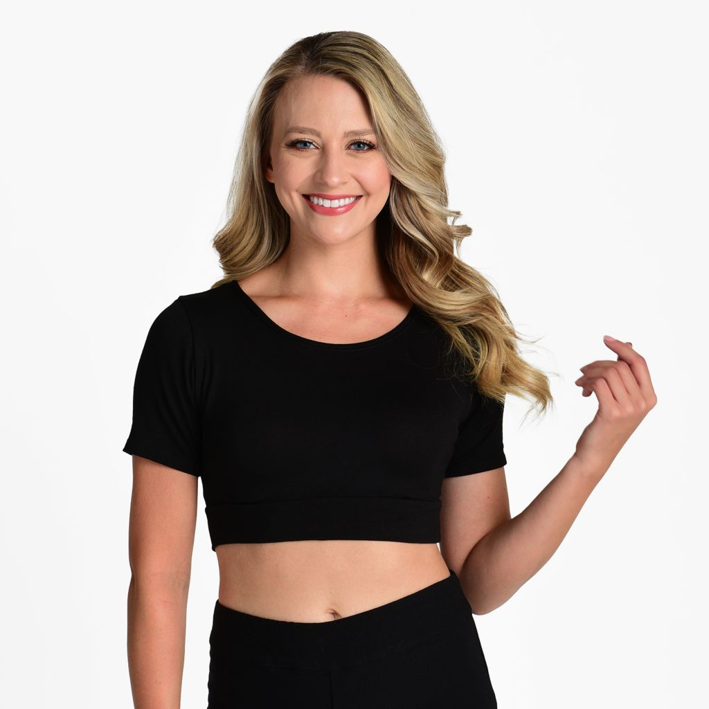Halftee Knit Short Sleeve Boyfriend Layering Top