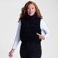 Indigo Thread Co. Sherpa Lined Quilted Corduroy Vest