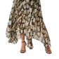 Vestido longo plissado floral Ayana da Astr the Label com manga comprida