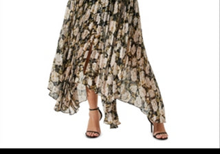 Astr the Label Ayana Floral Pleated Long Sleeve Maxi Dress