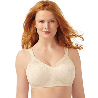 Sutiã sem aro Playtex Feminino 18 Hour Ultimate Lift &amp; Support Madrepérola Tamanho 40D