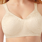 Sutiã sem aro Playtex Feminino 18 Hour Ultimate Lift &amp; Support Madrepérola Tamanho 40D
