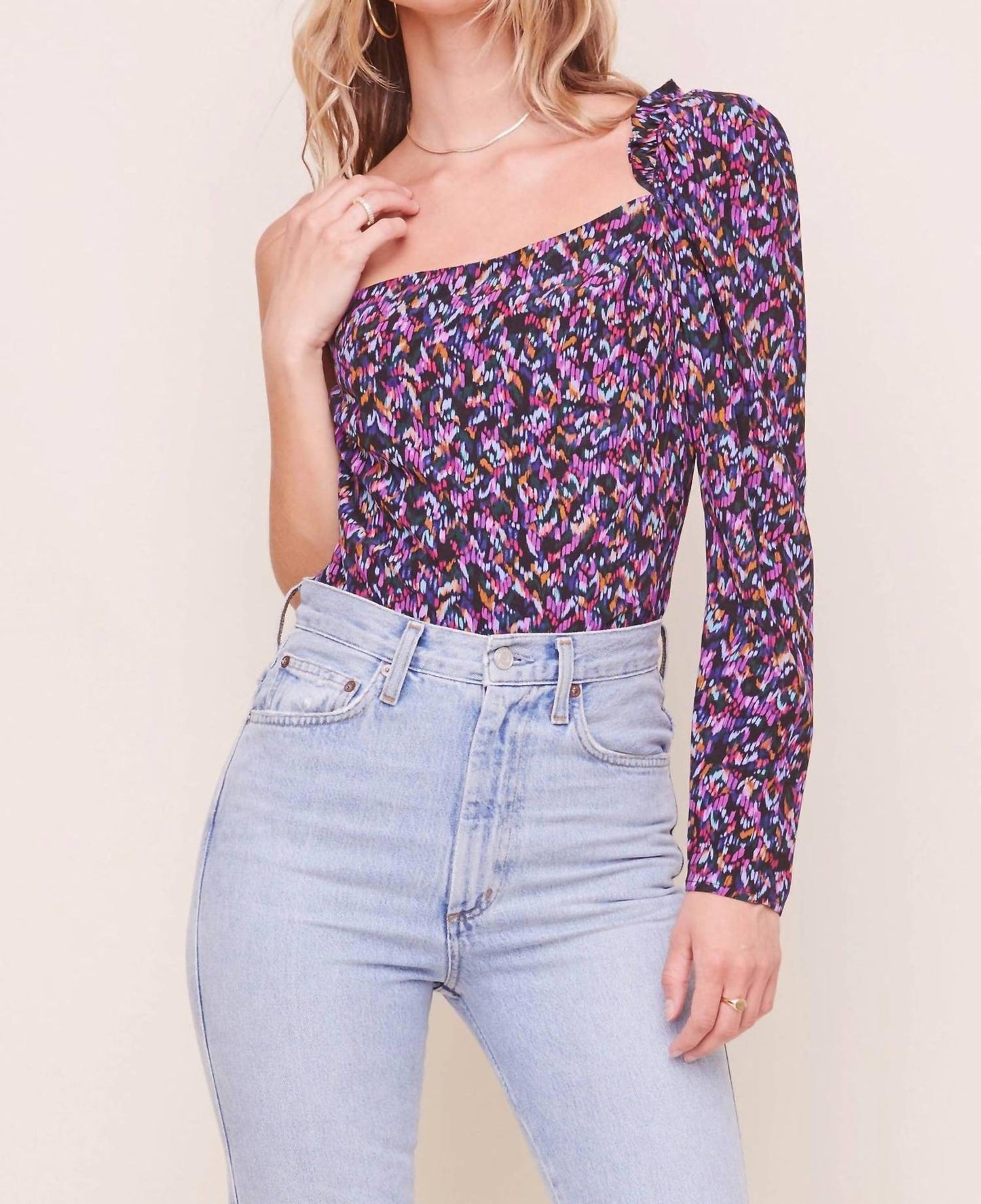 Astr - ISOLDE ONE SHOULDER BODYSUIT