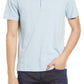 Camisa polo de algodão ATM Anthony Thomas Melillo Jersey azul tamanho GG