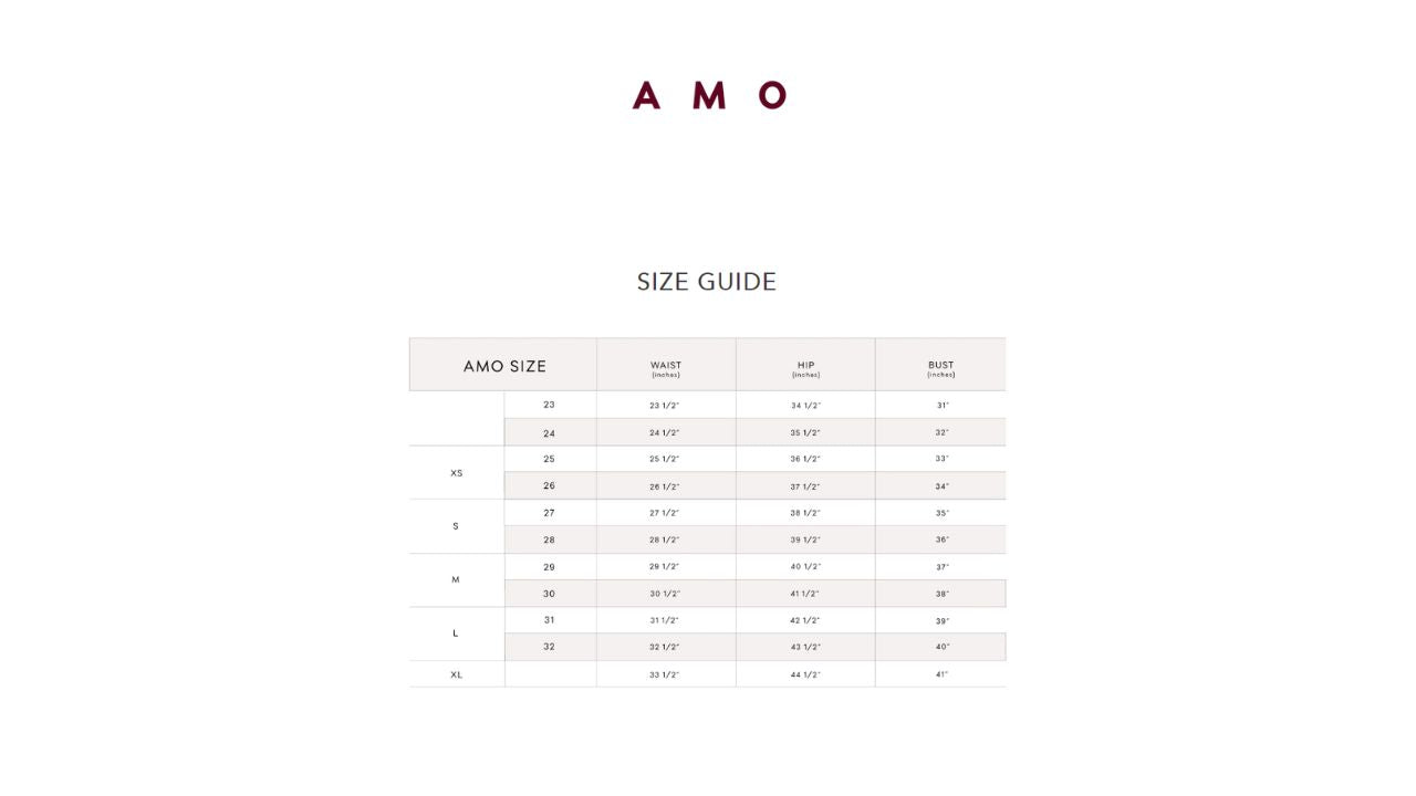 Amo - Rosa Flare Jean