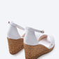 Aiguafreda Canvas Espadrille Sandal Wedges