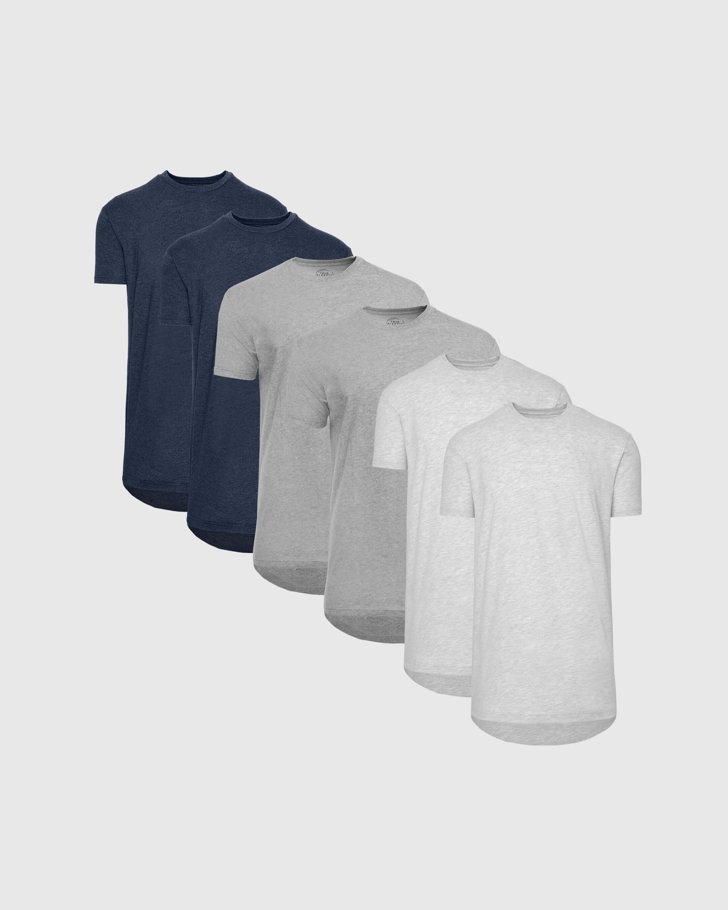 Pacote com 6 unidades All Heather Tall Round Hem