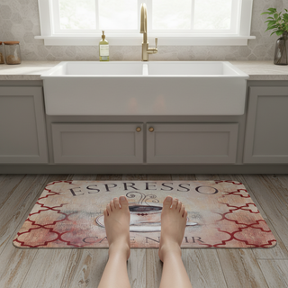 Tapetes de cozinha antifadiga Café Noir