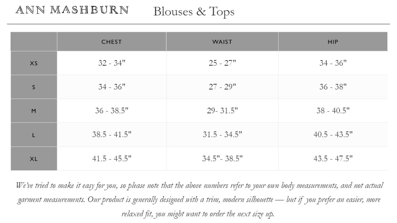 Ann Mashburn - Boyfriend Shirt
