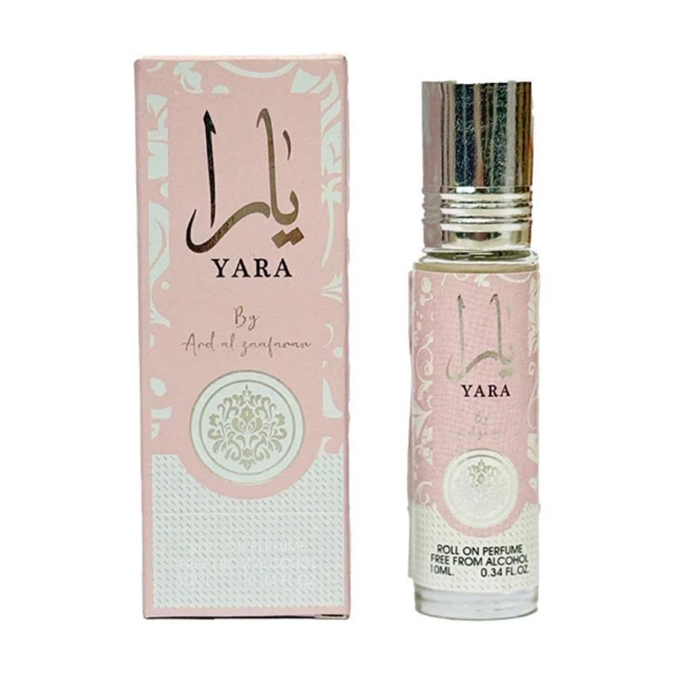 Ard Al Zaafaran Yara Perfume Roller On for Women, 0.34 Ounce /10 ml - 4 Pack