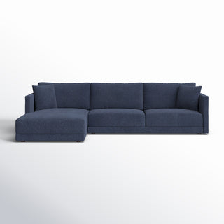 Chaise secional estofada de 2 peças